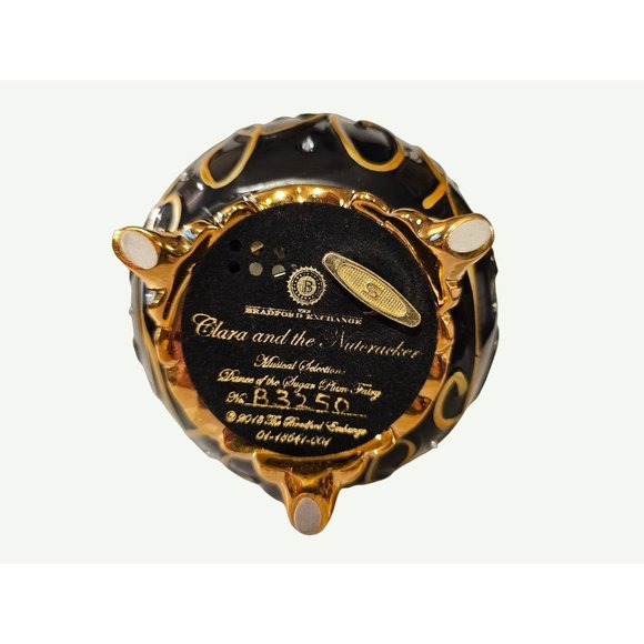 Bradford Exchange Clara and The Nutcracker Dance of Sugar Plum Fairy Music Box - Picture 4 of 12